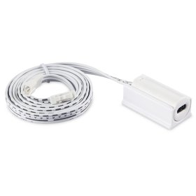 Šviesos diodų juostos judesio jungiklis EUROLIGHT, Sw-Fr-Dr-12-24, 60 W, 12-24 V, išorinis / integr.,  veikiantis atidarius duris, aptinkamas 5-10 cm, kabelio ilgis 1 m