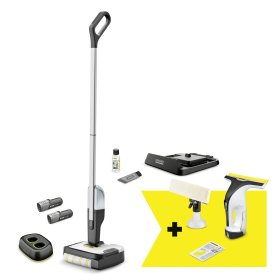 Grindų valymo įrenginys KARCHER FC 2-4 + WV 4-4