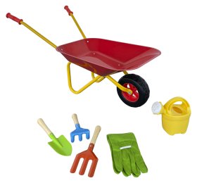 Vaikiškas metalinis karutis su priedais, 6 vnt