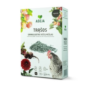 Granuliuotas vištų mėšlas 6506-01 ASEJA, dėžutėje, 5 kg., (NPK 4-3-2,5)
