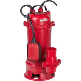 Panardinamas nuotekų siurblys RAIDER, su plūde 750W