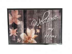 Kilimėlis PATIO WELCOME MY HOME, 40 x 60 cm, rudas, 670-012