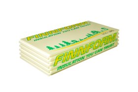 Ekstruzinis polistirenas FINNFOAM FL-300 XX, matmenys 100 x 585 x 1235 mm, 1 lapas - 0,723 m2, 1 pak. - 2,17 m2, 930637