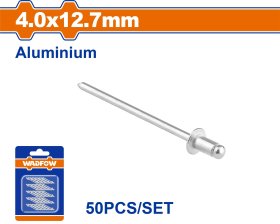 Kniedės WADFOW, 4,0x12,7 mm, 50 vnt. WREZK23