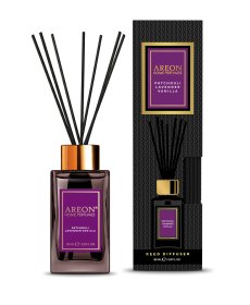 Namų kvapas AREON BLACK Patchouli Lavender Vanilla, 85 ml