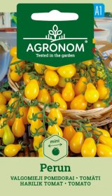 Daržovių sėklos, AGRONOM Pomidorai valgomieji PERUN, 0,1 g.