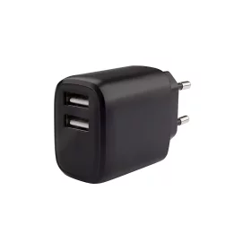 Telefono įkroviklis MUSTHAVZ, 2 x USB-A įkroviklis, 17W, juodos sp., MHHEAD2UA17WBLK
