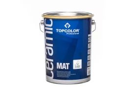 Vandeniniai vidaus dažai TOPCOLOR Ceramic Mat, 5 l, balti, matiniai, sienoms