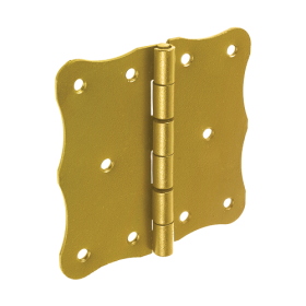 Lankstas DOMAX, ZO 100, 100 x 105 x 2,0 mm, dekoratyvinis, geltonos spalvos, 8047