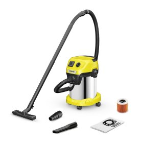 Drėgno ir sauso valymo dulkių siurblys KARCHER WD 3 P S V-17/4/20, galia 1000 W, talpa 17 l