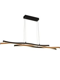 Pakabinamas LED šviestuvas SEARCHLIGHT Bloom, 38W, 230V, 2300-4000K, 4808lm, dimeriuojamas, 1080 x 150 x 40 mm, maksimalus aukštis 1500 mm, 32104-1BK
