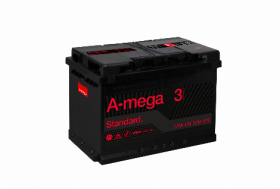 Akumuliatorius A-MEGA STANDARD 12 V, 77 Ah, 720 A, EN