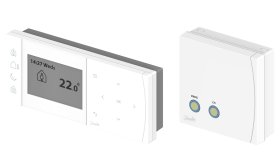 Belaidis patalpos termostatas DANFOSS TPOne-RF, dujiniam katilui, programuojamas, 087N7854