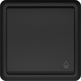 Mygtukas VILMA ST150, juoda matinė sp., P110-012