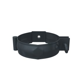 Lietvamzdžio laikiklis BILKA, skersmuo 90 mm, universalus,  antracito pilka splava, RAL7016