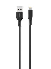 Įkrovimo laidas HAVIT 6360, USB A - Lightning, 1m