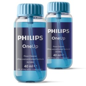 Grindų valiklis PHILIPS OneUp XV1892/02, 2 x 40 ml
