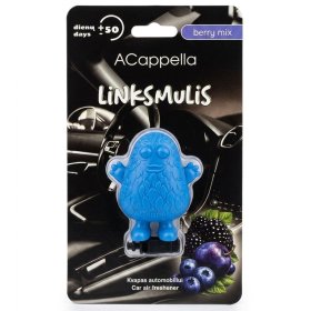 Automobilių oro gaiviklis ACAPPELLA  Linksmulis Berry Mix, į ventiliacijos groteles