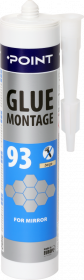 Montažiniai klijai POINT 93, Veidrodžiams, 280 ml