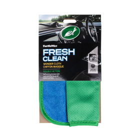 Automobilinė šluostė TURTLE WAX, dvipusė, valymui, dydis 32 cm x 28 cm