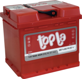 Akumuliatorius TOPLA ENERGY 12 V, 50 Ah, 450 A, EN