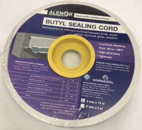 Juosta butilinė ALENOR Cord, 5mm x 10m