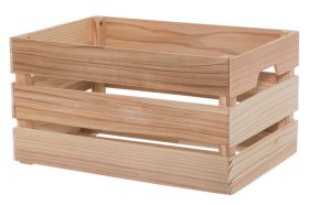 Daiktadėžė 4LIVING, medinė, 47 x 31 x 25 cm