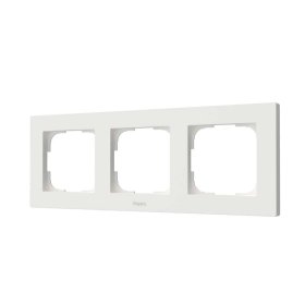 Jungiklio rėmelis AQARA, H2 FE-X02D-W, 3 vietos, baltos sp.