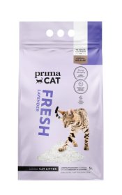 Kačių kraikas PrimaCat Fresh, levandų aromato, 5 L