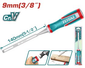 Kaltas TOTAL, medžiui, CR-V, 9x140 mm, THT4196