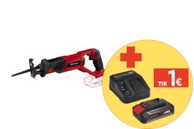 Akumuliatorinis tiesinis pjūklas EINHELL TE-AP, Solo, 18, 18 V, Li-ion, be akumuliatoriaus ir kroviklio