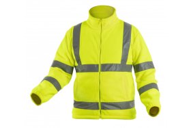 Džemperis HOGERT TECHNIK Aland, signalinis, geltonos spalvos, 100% poliesteris, XL dydis, CE