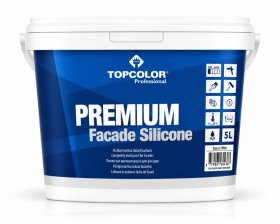 Fasadiniai dažai TOPCOLOR Premium Fasada Siloksan, 5 l