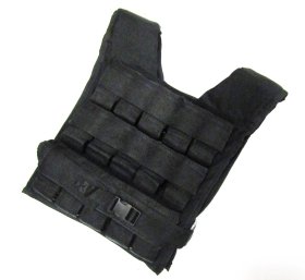 Liemenė pasunkinta TOORX AHF-113, 30 kg, black