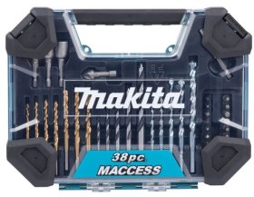 Grąžtų ir sukimo antgalių komplektas MAKITA MACCESS, 38 vnt.