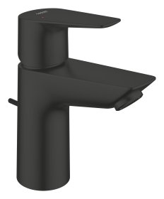 Praustuvo maišytuvas GROHE QUICKFIX START EDGE, su dugno vožtuvu, S-dydis, juoda matinė spalva, 233422431