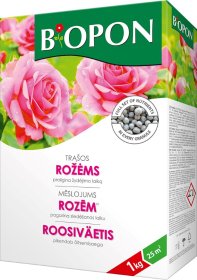 Trąšos granulėmis rožėms BIOPON, 1 kg