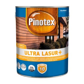 Medienos impregnantas PINOTEX Ultra OP Lasur+ Bespalvis 3L
