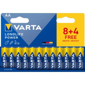 Maitinimo elementai VARTA 4906(8+4), 12 vnt. AA LR6