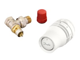 Termostatinio vožtuvo komplektas DANFOSS Redia RA + RA-N, DN15, 015G5325