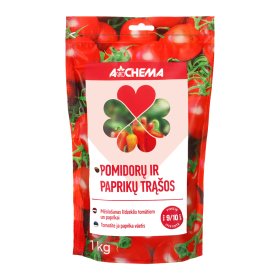 Trąšos pomidorams ir paprikai AGROCHEMA, 1 kg