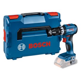 Akumuliatorinis smūg. gręžtuvas BOSCH Professional GSB 18V-45, Solo, maks. sukimo momentas 45 Nm, be akumuliatoriaus ir kroviklio, lagamine