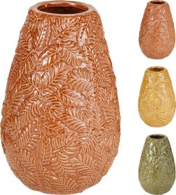 Vaza „Rudens lapas“, 17,5 x 17,5 x 27,5 cm, 4 spalvos