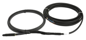 Savireguliuojantis šildymo kabelis su pajungimo laidu stogų, latakų ir lietvamzdžių apsaugai nuo apledėjimo DEVIiceguard™ 18 Readymade, 8 m, 144 W (10 °C ), 230 V, 98300838