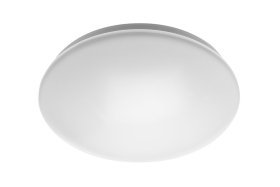 Lubinis LED šviestuvas GTV Wenus/Saturn, 18W, 4000K, 1200-1300 lm, 220-240V, IP44, 120 laipsnių, baltos sp., 330-335 x 60-105 mm, LD-WEND18W-40/LD-SATU18W-NB