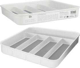 Įrankių dėklas, 32,5 x 29 X 4,5 cm, baltos/pilkos sp.