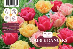 Tulpių svogūnėlių rinkinys Double Dancers, 12 vnt., Landscape Bag, 80984811, (R)