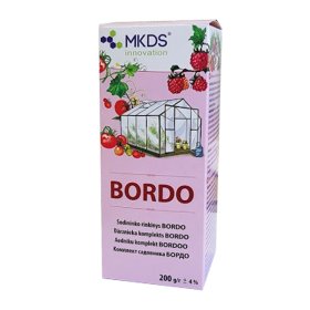 Sodininko rinkinys Bordo, vaismedžių, uoginių augalų ir gėlių priežiūrai, 200 g.