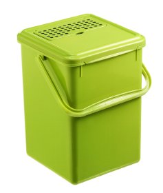 Komposto kibiras ROTHO BIO, 8 l., su filtru, žalias