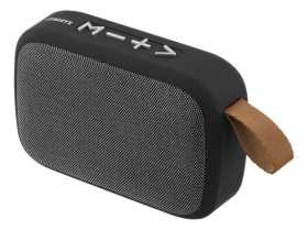 Kolonėlė STREETZ CM770, 3W, Bluetooth, nešiojama, 3.5 mm, su FM imtuvu, USB/ TF/AUX/FM, juodos sp.